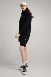 Robe col montant en coton ouaté - Original Au Coton
